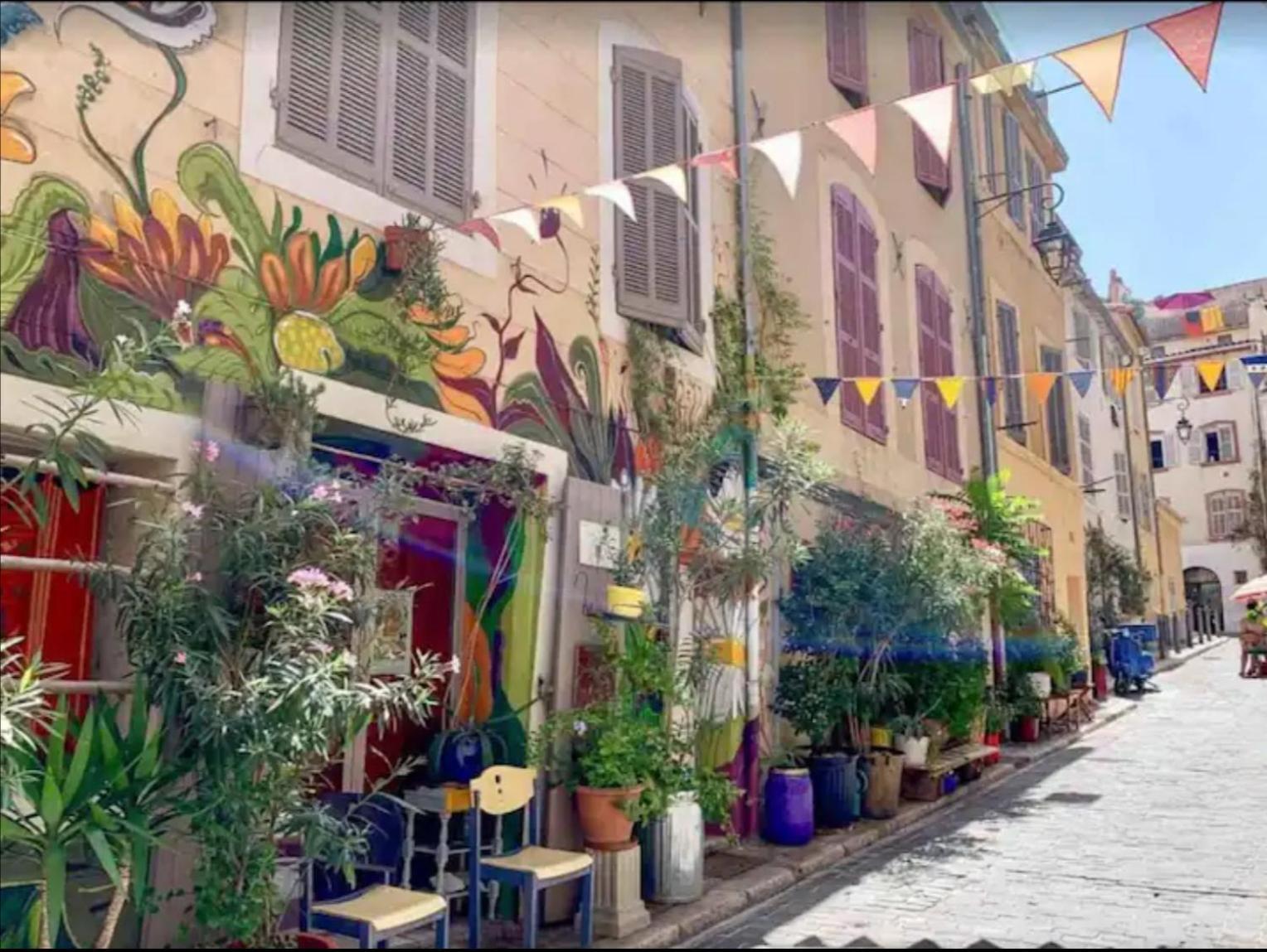 Le Perchoir Du Panier Appartement Marseilles Buitenkant foto